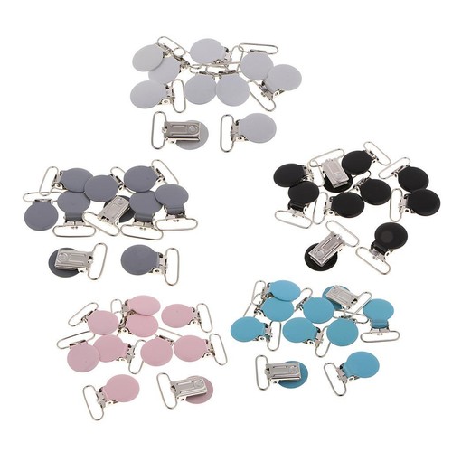 10pcs clip attache rondes - 10pcs,