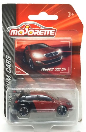 Majorette peugeot 308 - red, /