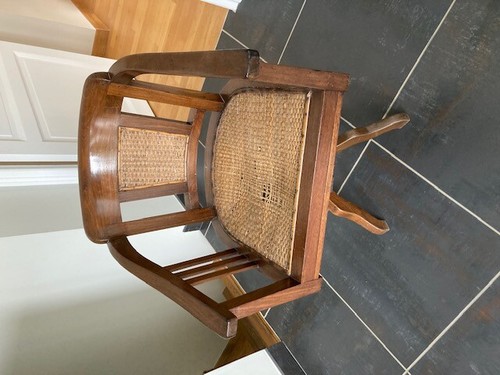 Fauteuil ancien teck - fauteuil,