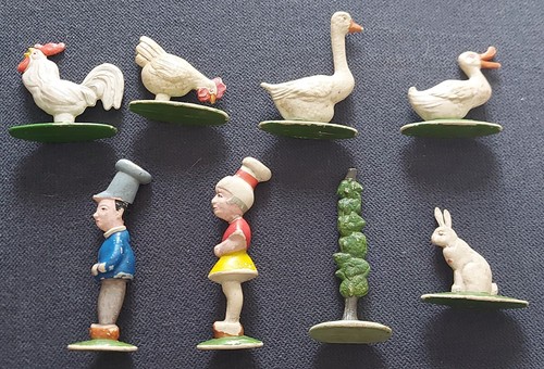 Lot anciennes figurines - lot,