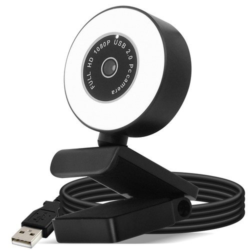 Avizar webcam ring light usb - webcam,