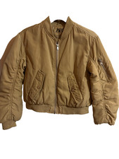 ZARA  blouson bombers beige