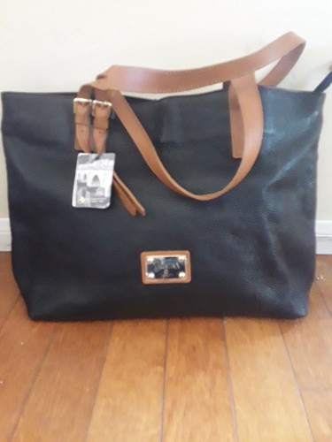 Valentina purse black pebbled - purse,