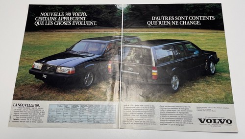 Publicité volvo 740 break - 740,