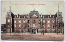 02 SAINT QUENTIN - la caserne de Gendarmerie