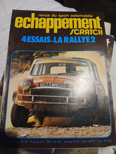 Echappement sept essais - 72,