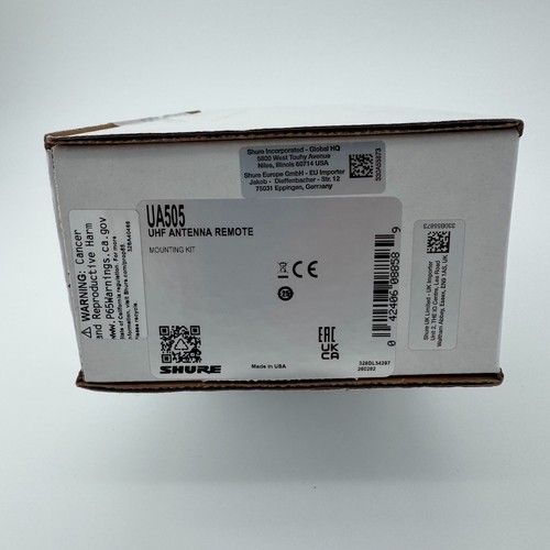New shure ua505 uhf - new,