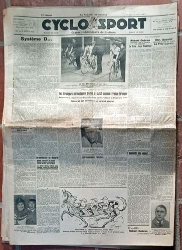 Cyclisme lot 20 journaux - 20,
