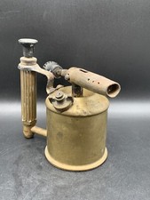 Magnifique Ancienne Lampe A Souder Max Sievert Suede Laiton 