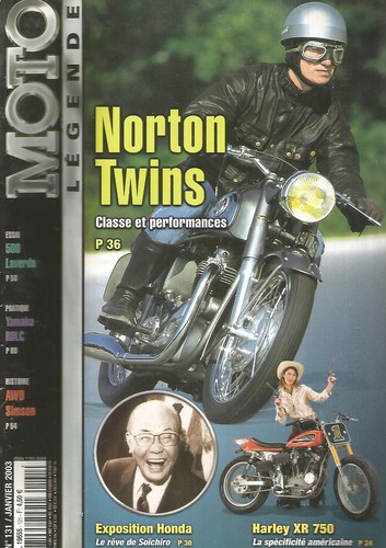 Moto legende 131 norton - legende, n°131