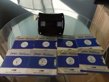 Très rare visionneuse  Meoskop Meopta avec 9 disques no VIEW MASTER Vintage