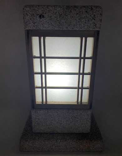 Andon style granite stone - andon,