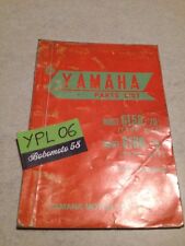 Yamaha parts list GT50 FT1 GT80 477 75 GT 50 80 catalogue pièces détachées 1975