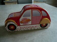 BOITE METALLIQUE TIRELIRE 2CV