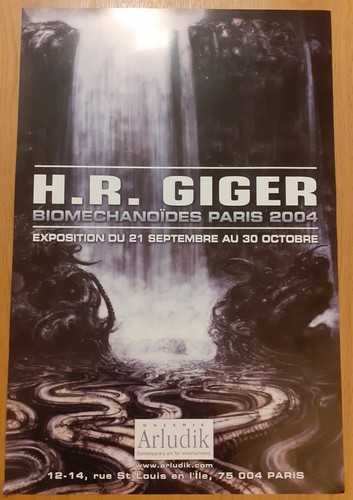 Affiche exposition giger - affiche,