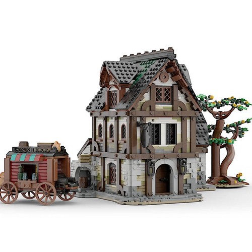 Moc 177601 medieval tavern - moc-177601,
