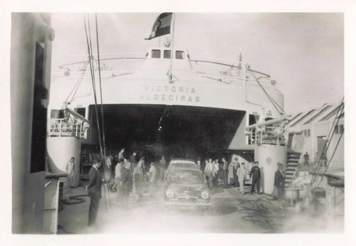 Ancienne photo 1953 - ancienne, paquebot
