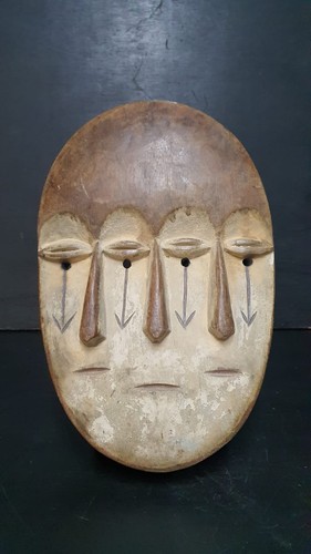 Masque africain kwélé - masque, |