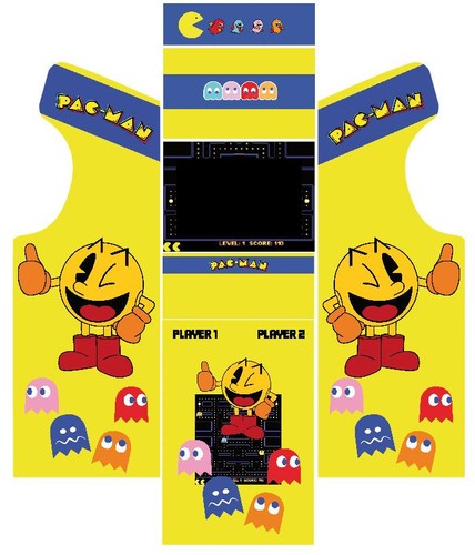 Stickers borne arcade - stickers,