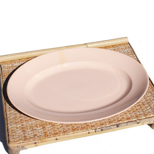 Ancien plat ovale en - cm,