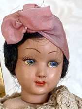 Poupée Ancienne Articulée Style Années Trente 23cm