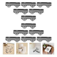  16 Pcs Galet Porte Coulissante Roue Portail Poulies De Coulissantes