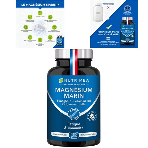 Magnésium marin vitamine - marin, b6