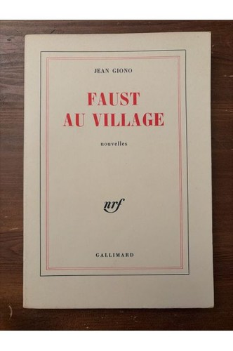 Faust village jean giono - jean,