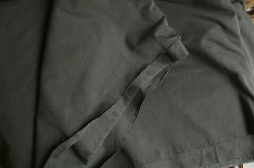 Coupon 182 tissu kaki - tissu,