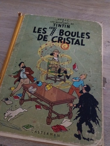 Tintin les boules de - bd-,