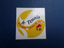 Autocollant Tennis FFT France