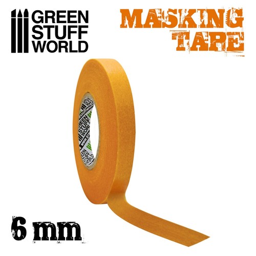 Ruban masquage 6mm - ruban,