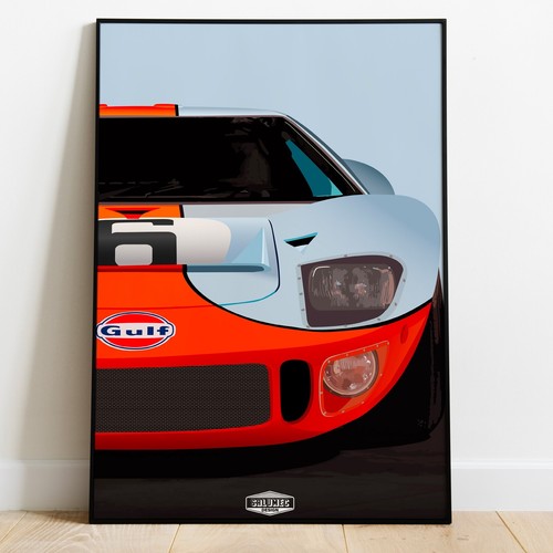 Affiche gulf ford la - 40,