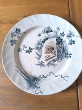 Grand Plat rond Creil &