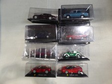 Lot de 8 Voitures miniatures 1/43 Véhicule collection F1 Rallye Le Mans POL40