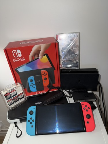 Nintendo switch oled 6 - oled, +