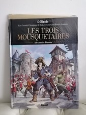 BD neuve LE TROIS MOUSQUETAIRES - A. Dumas - Le Monde - Grands Classiques - 2022