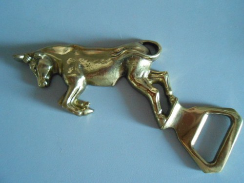 Décapsuleur bronze cheval - décapsuleur, en