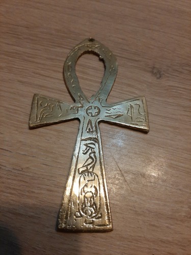 Croix égyptienne laiton - croix,