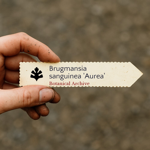 Brugmansia sanguinea aurea - sanguinea, 'aurea'