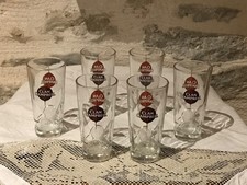 Lot de 6 verres publicitaires
