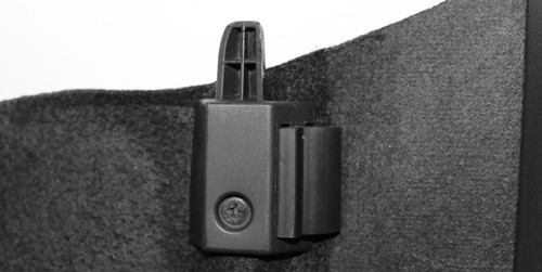 Paire embout axe support - support, plage