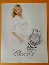 Publicité de presse 2007 Montre CHOPARD Happy Sport Collection