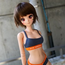 Véritable ensemble de soutien-gorge de sport Smart Doll Proud Prowess anime c...