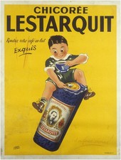 AFFICHE   POSTER   CHICOREE LESTARQUIT