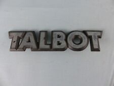 TALBOT SIMCA logo insigne