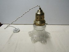 lustre ancien opaline 1900