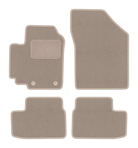 Tapis sol velours beige - velours,