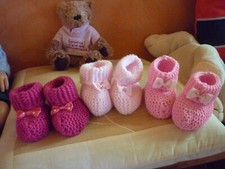CHAUSSONS BEBE OU REBORN NEUFS