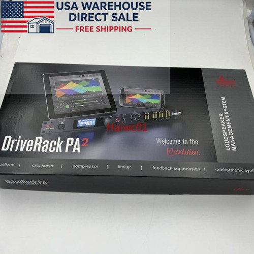 Dbx driverack pa2 - driverack, complete